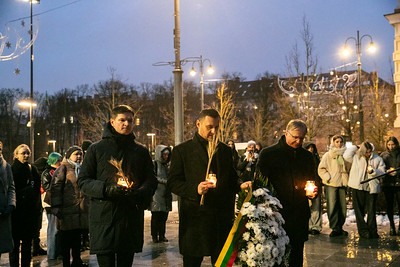 2023 11 24</br>Holodomoro Ukrainoje aukų atminties pagerbimo ceremonija