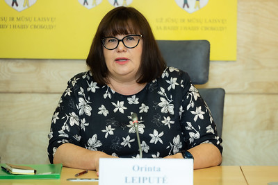 Seimo Pirmininko pavaduotojos O. Leiputės pranešimas apie spaudos konferenciją: „Atsakas į šiandienos iššūkius: stiprinamas e. sveikatos tinklo saugumas“