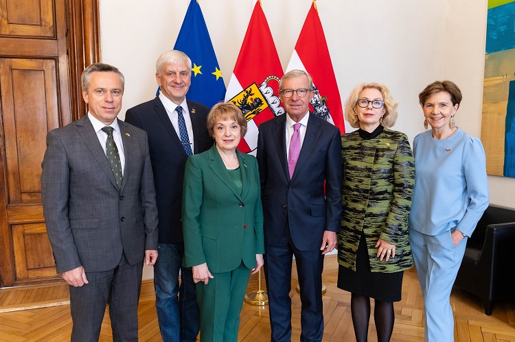 Tarpparlamentinių ryšių su Austrijos Respublika grupės delegacijos vizitas Austrijoje prieš Europos Parlamento rinkimus: reikia mokytis iš istorijos