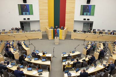 Speaker of the Seimas: ‘As we celebrate Lithuania’s path to NATO, let us also have faith that soon Ukraine will join our ranks on an equal footing’